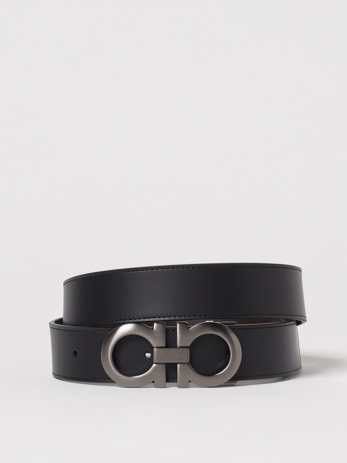 Ferragamo Belt Men Black