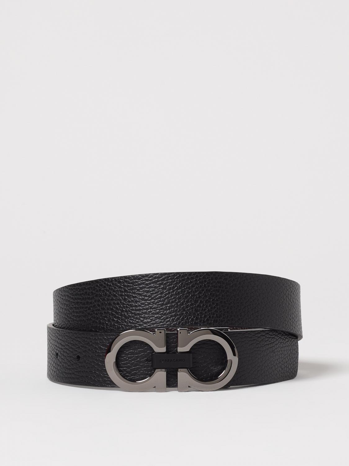 Ferragamo Belt Men Black