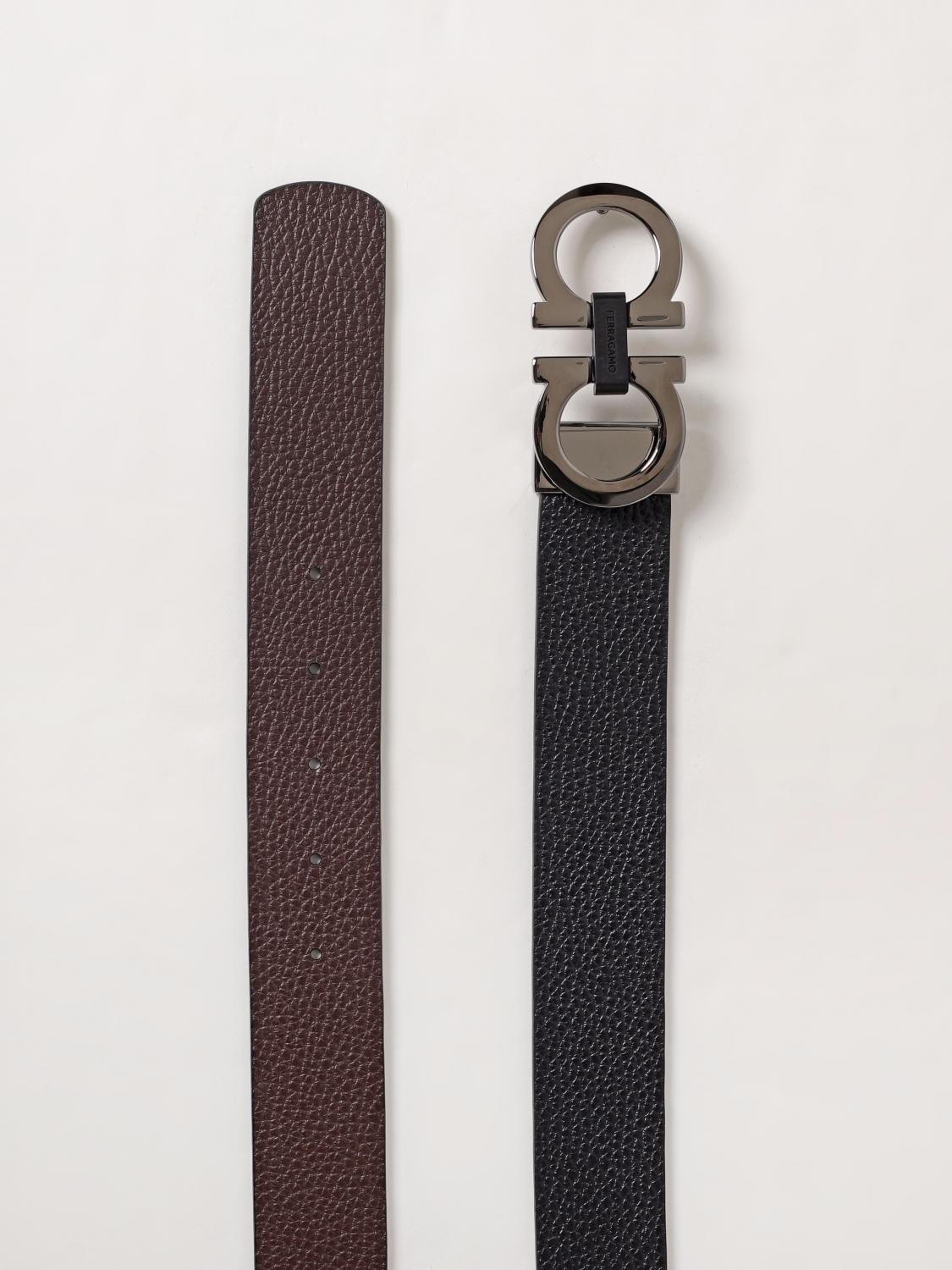 Ferragamo Belt Men Black