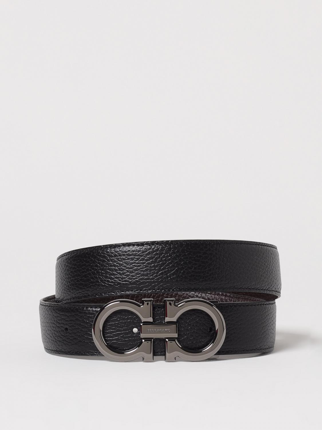 Ferragamo Belt Men Black