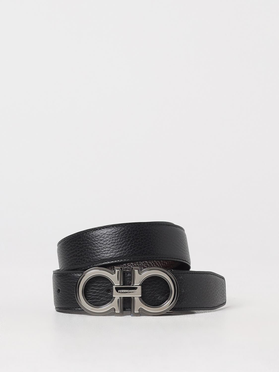 Ferragamo Belt Men Black