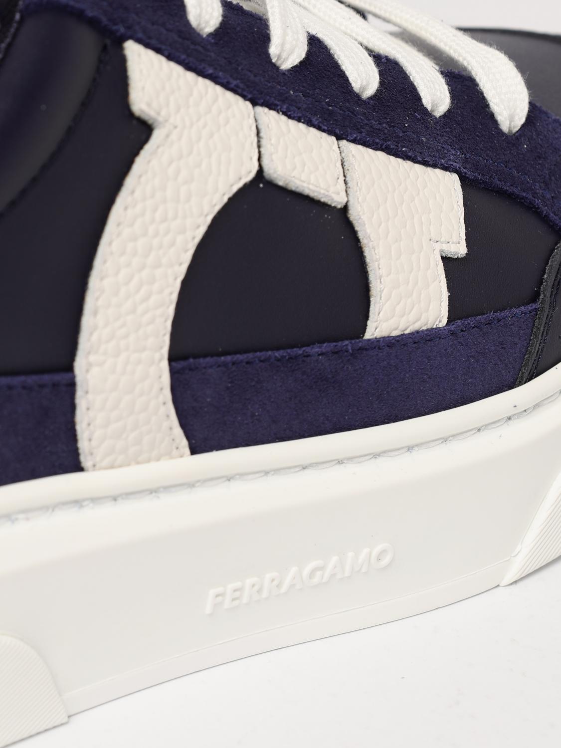 Ferragamo Sneakers Men Navy