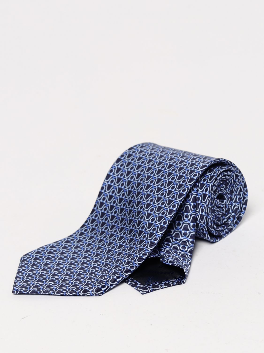 Ferragamo Tie Men Marine