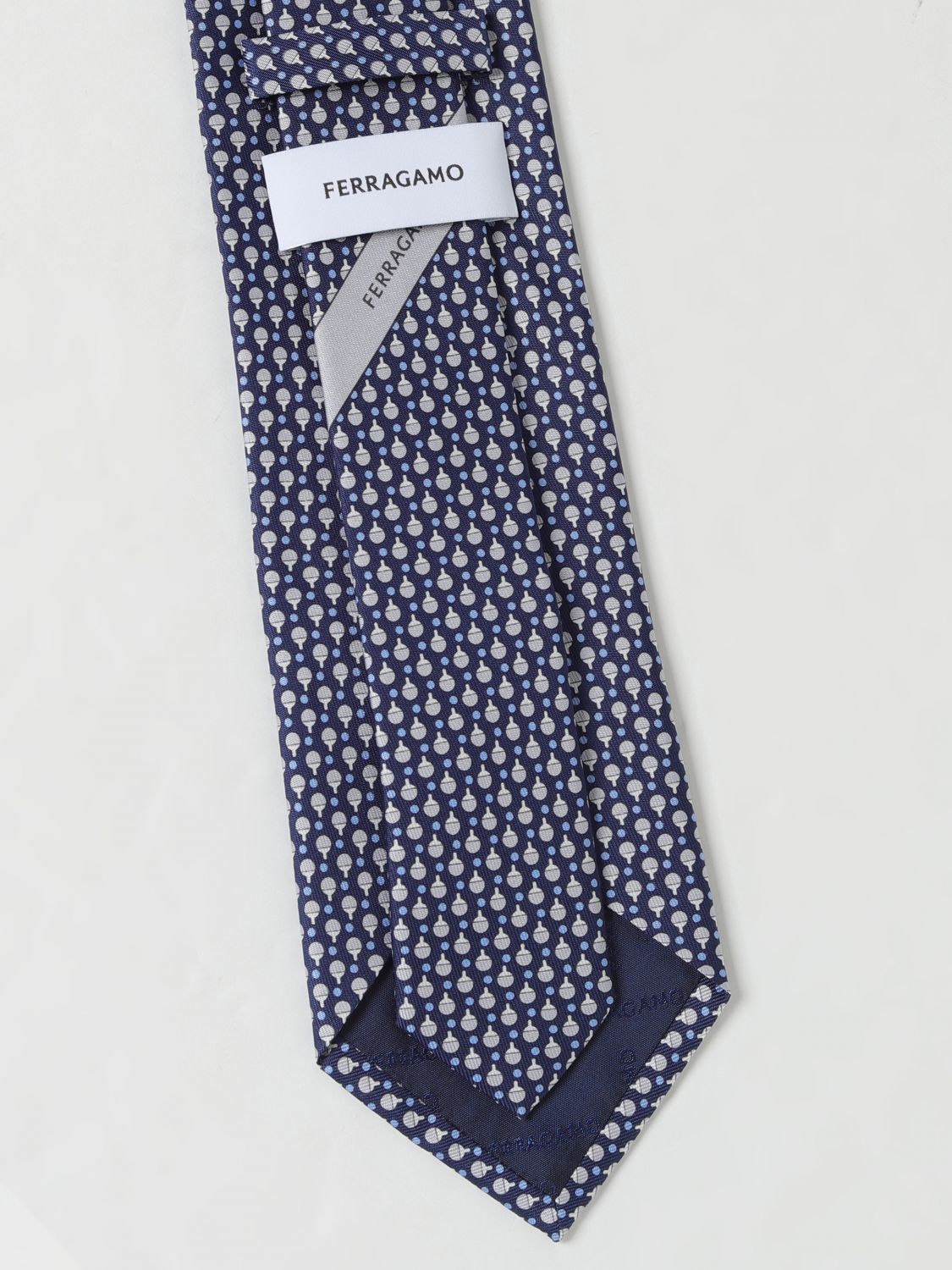 Ferragamo Tie Men Marine