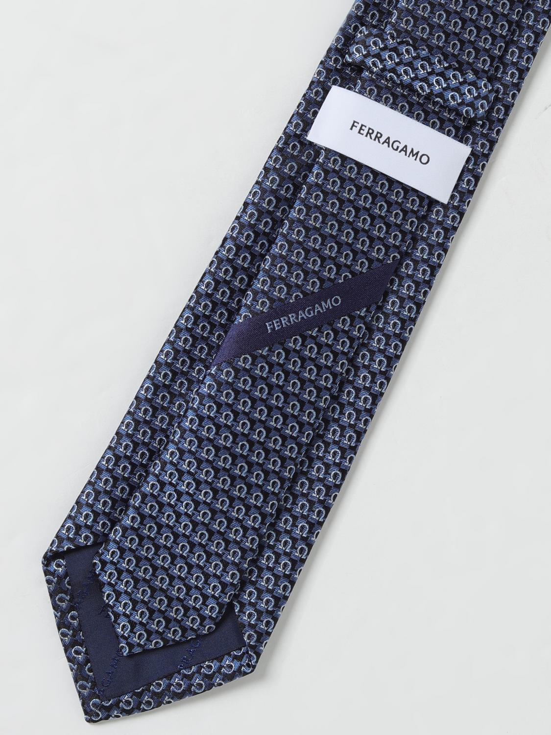 Ferragamo Tie Men Marine