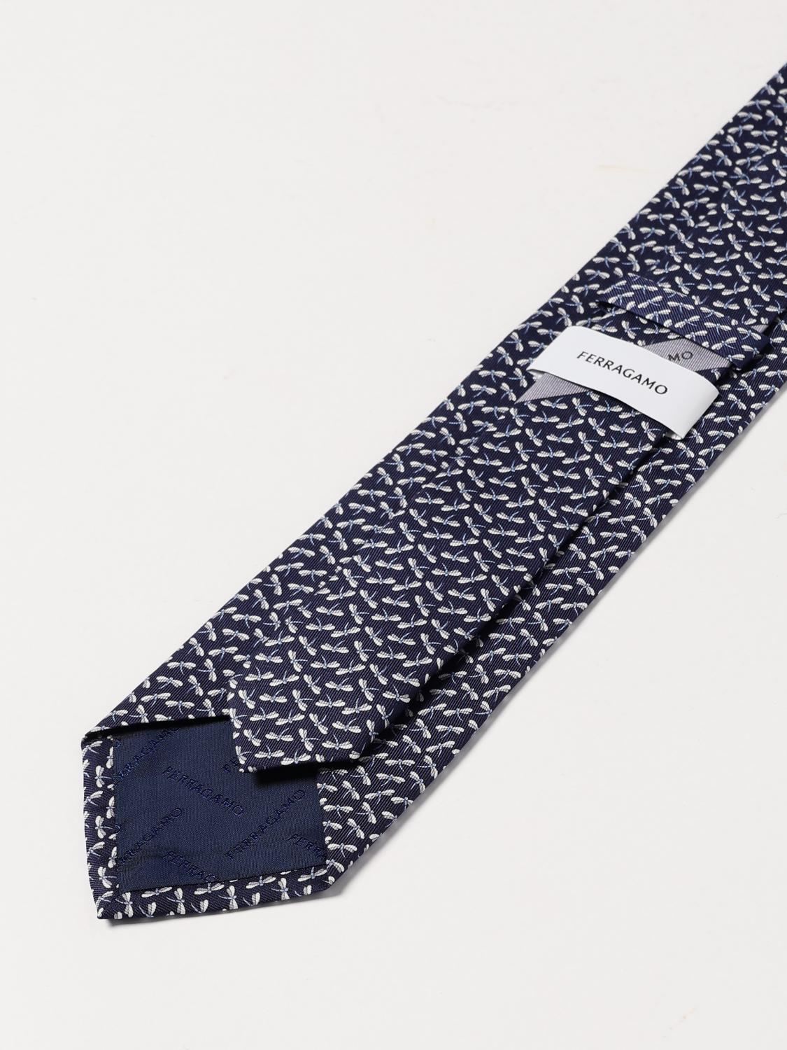Ferragamo Tie Men Navy
