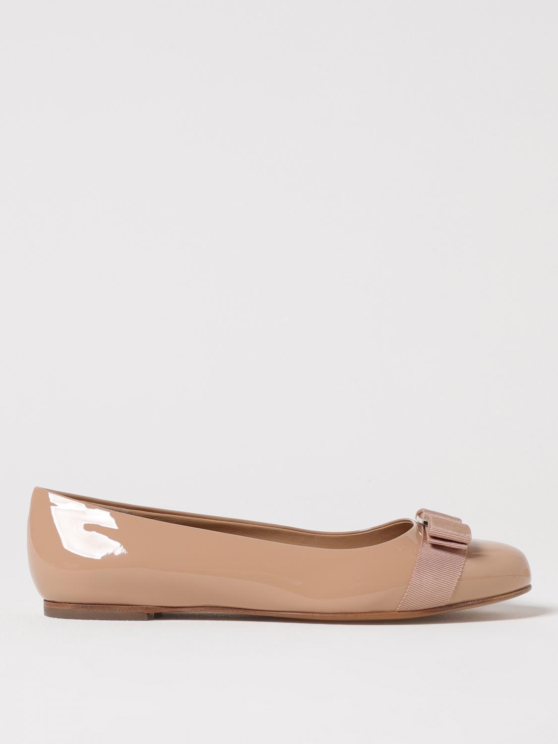 Ferragamo Ballet Flats Woman Blush Pink