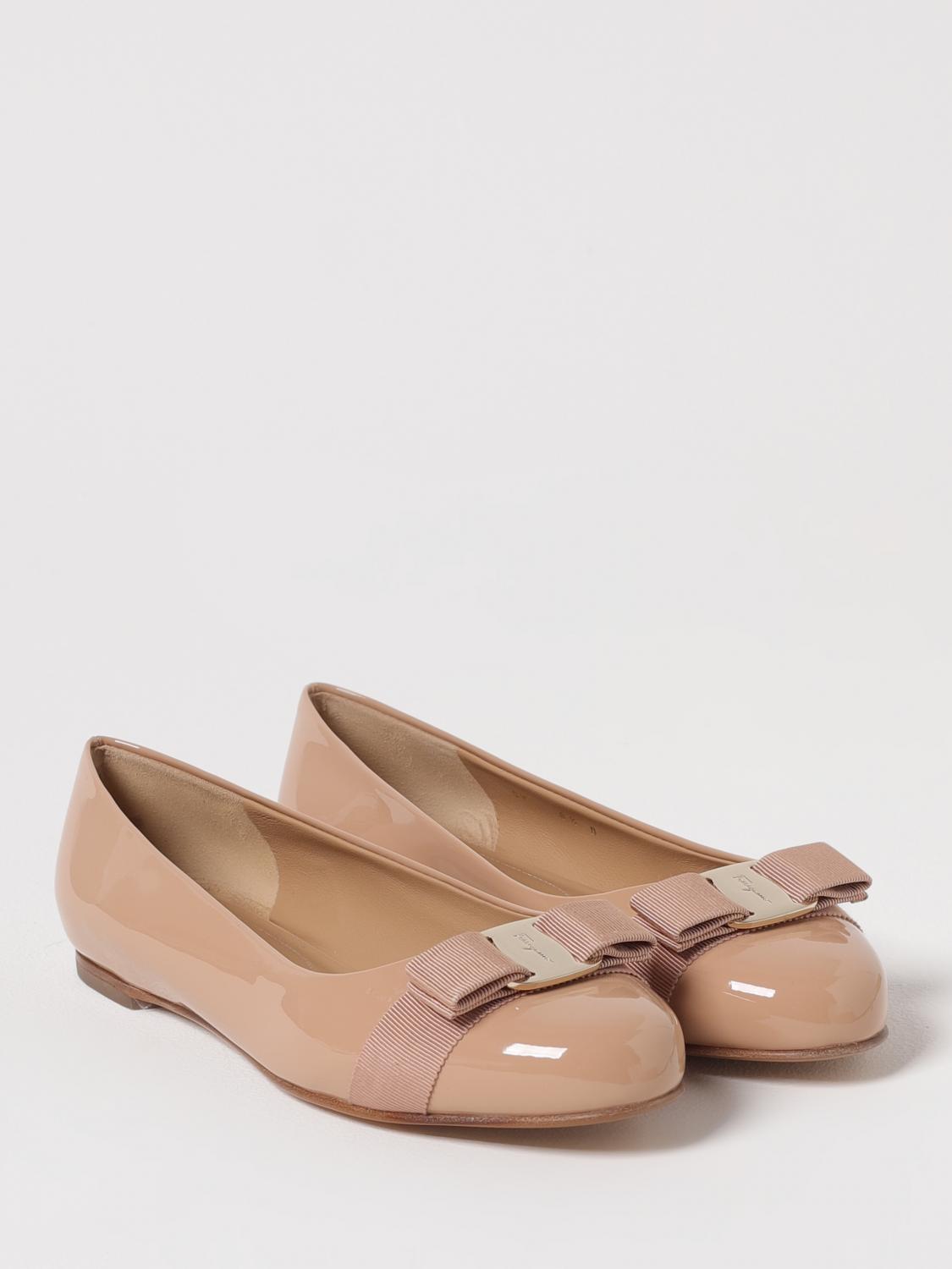 Ferragamo Ballet Flats Woman Blush Pink
