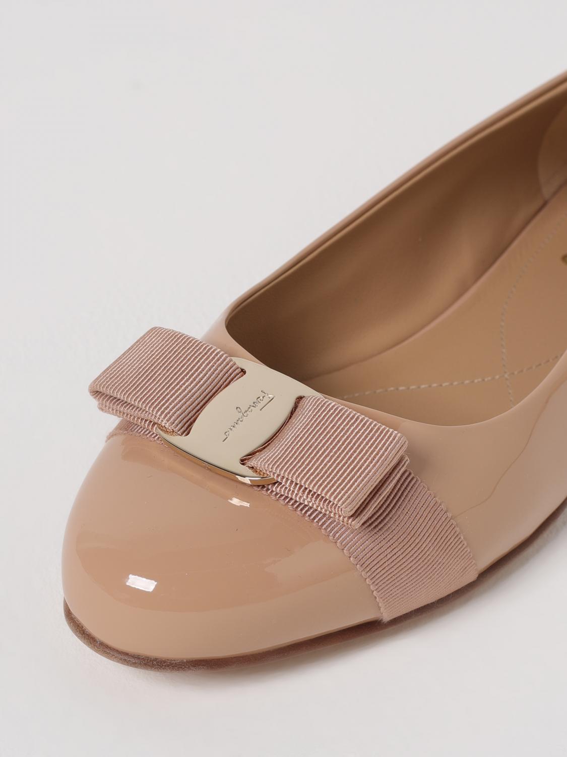 Ferragamo Ballet Flats Woman Blush Pink