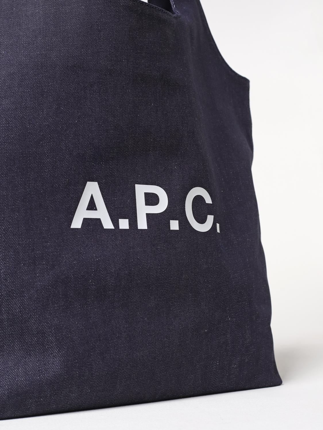 A.P.C. Tote Bags Woman Blue