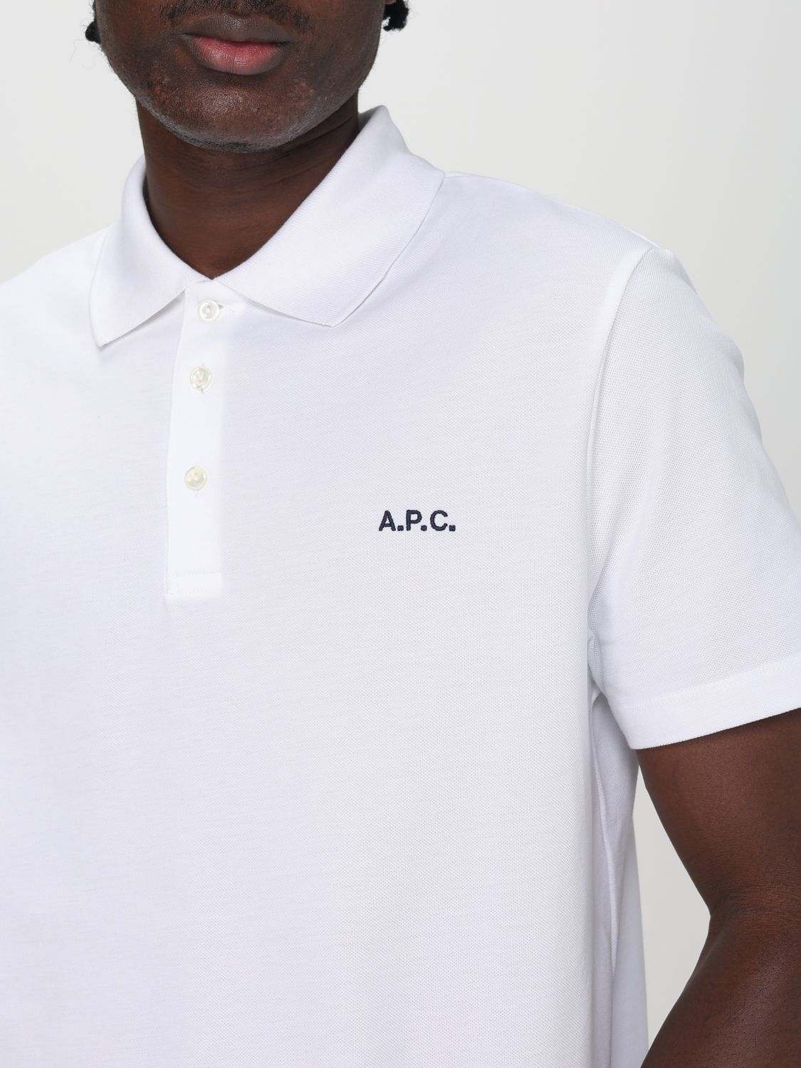 A.P.C. Polo Shirt Men Pink