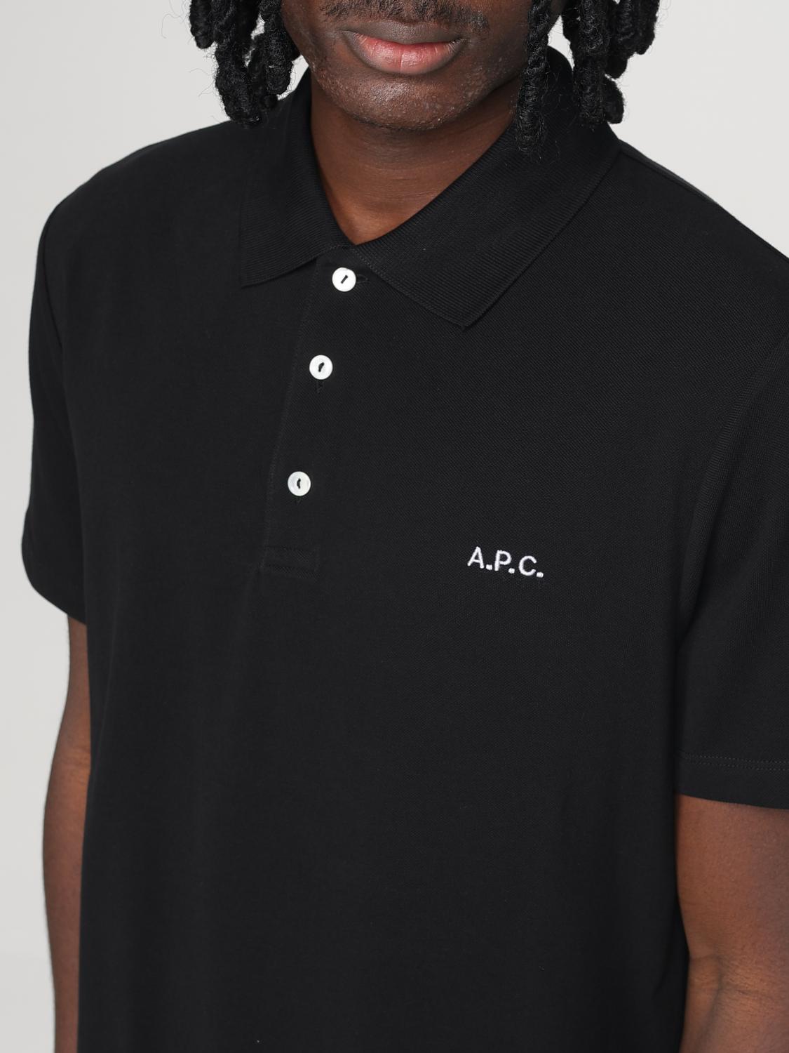 A.P.C. Polo Shirt Men Pink