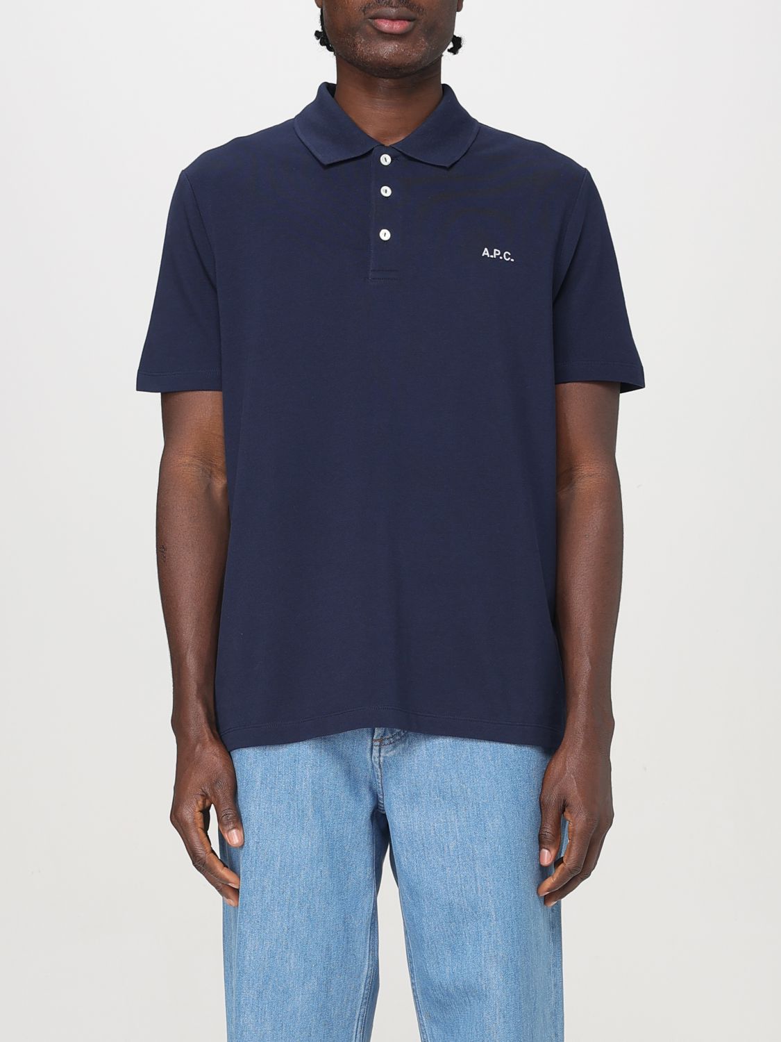 A.P.C. Polo Shirt Men Pink