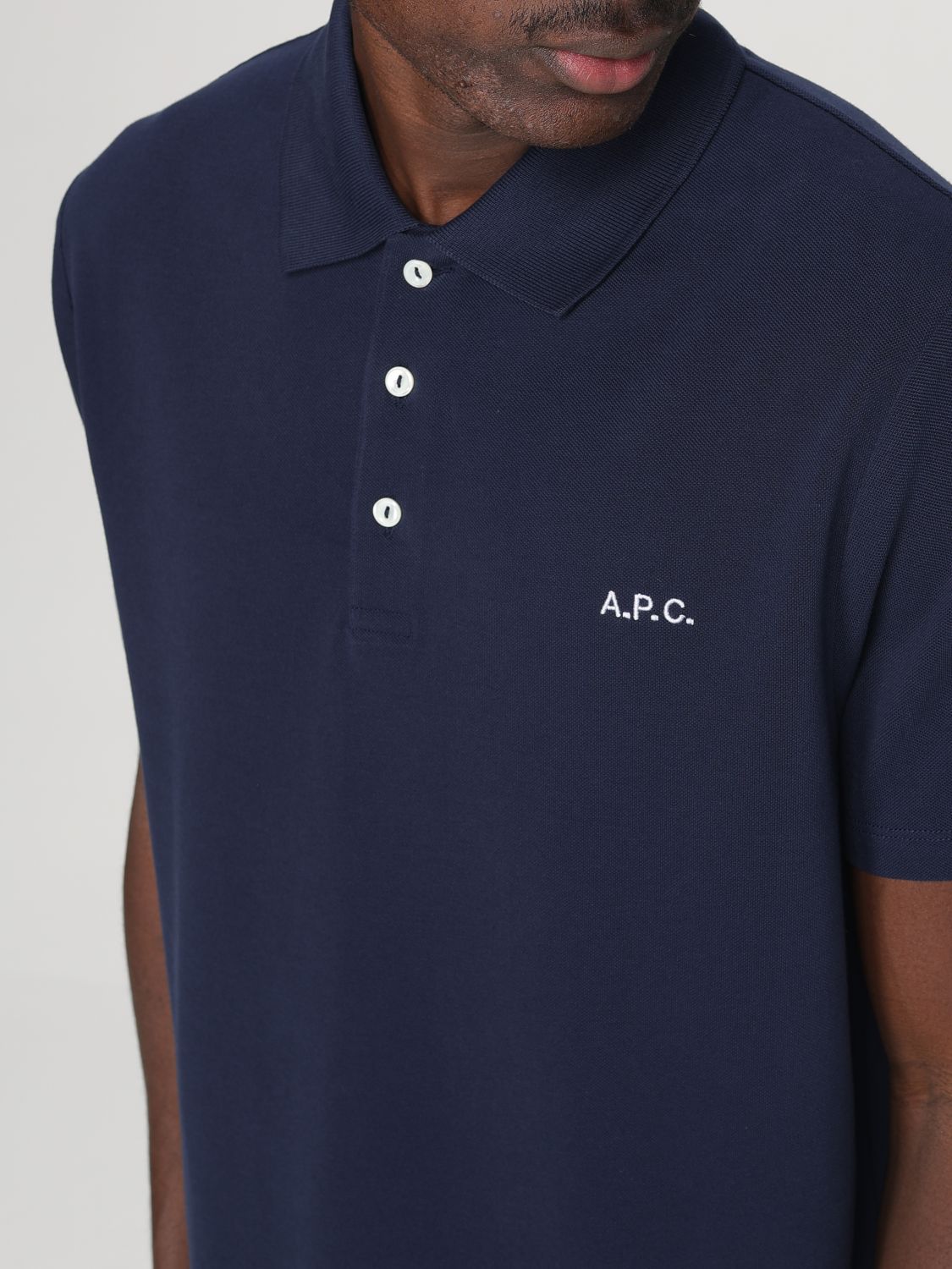A.P.C. Polo Shirt Men Pink