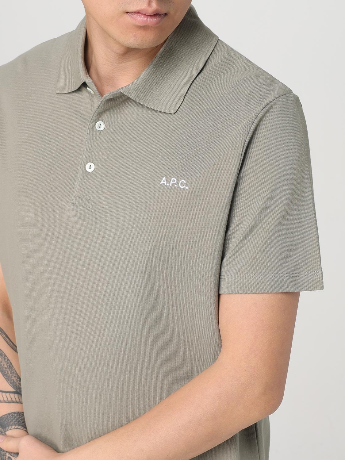 A.P.C. Polo Shirt Men Pink