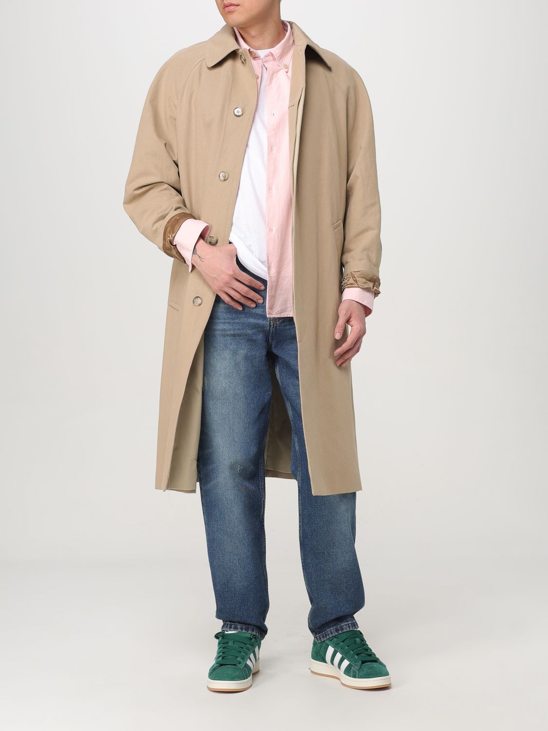 A.P.C. Coat Men Beige
