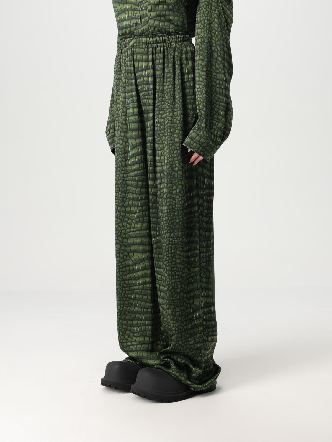Balenciaga Pants Woman Green