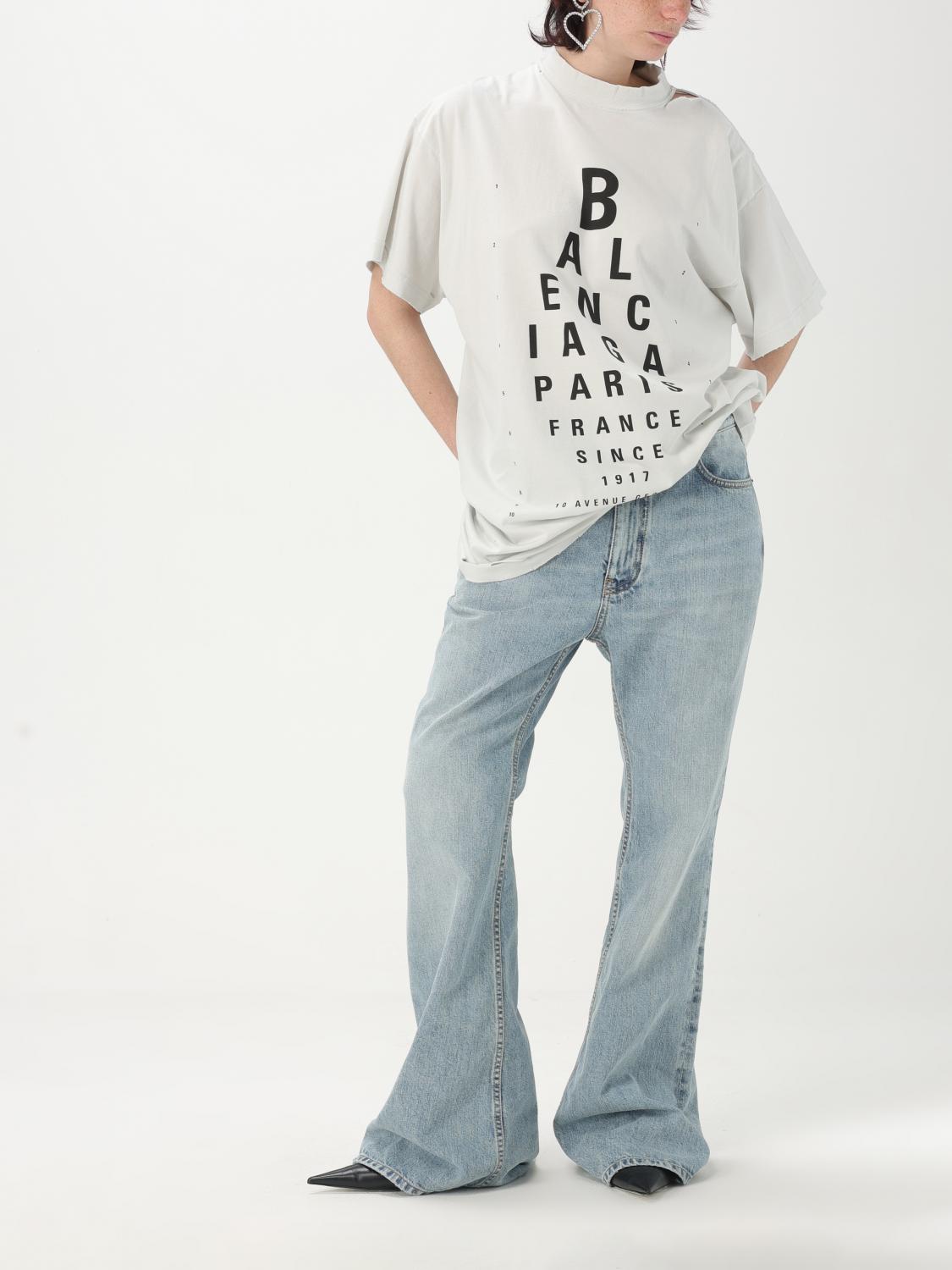 Balenciaga T Shirt Woman Black
