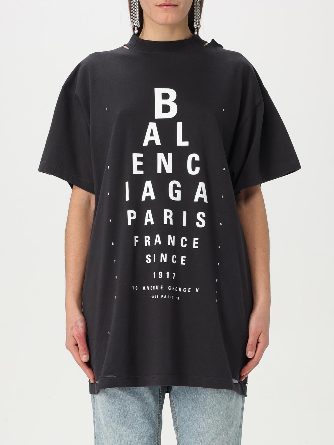 Balenciaga T Shirt Woman Black