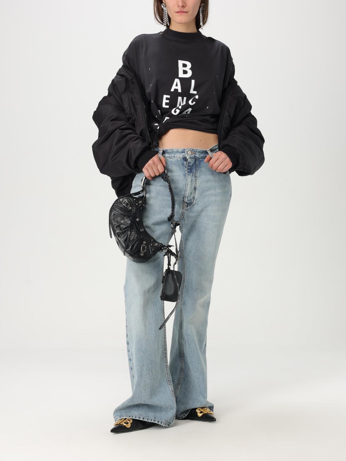 Balenciaga T Shirt Woman Black