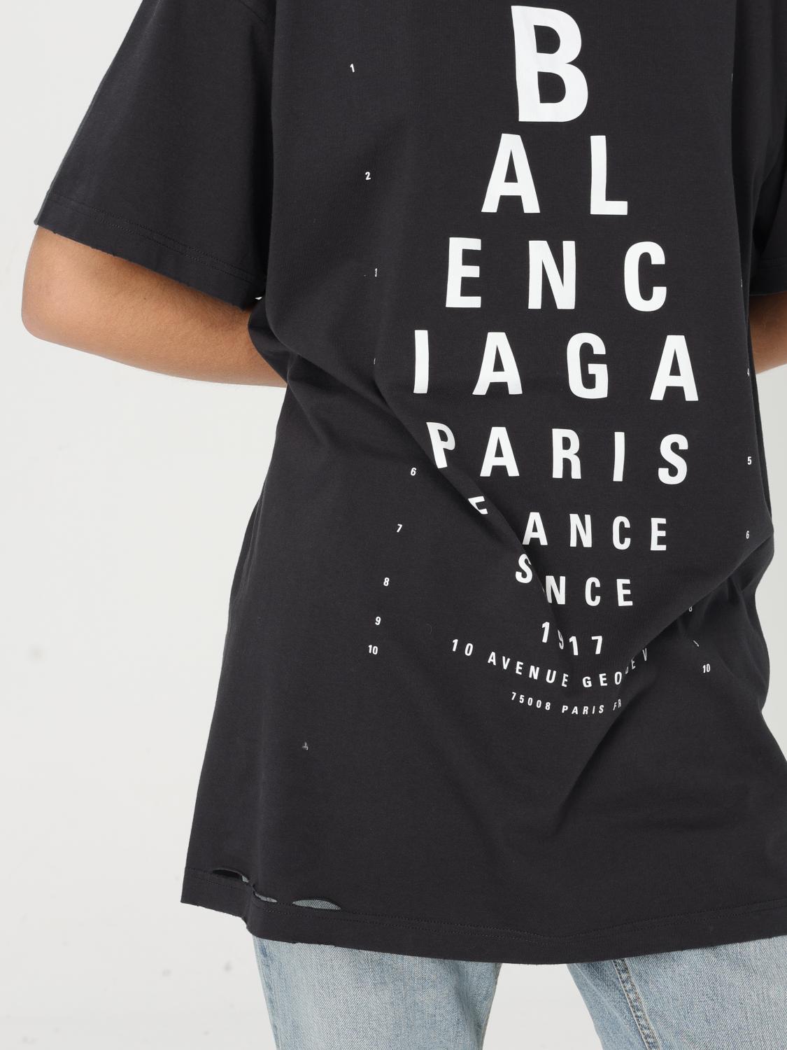 Balenciaga T Shirt Woman Black