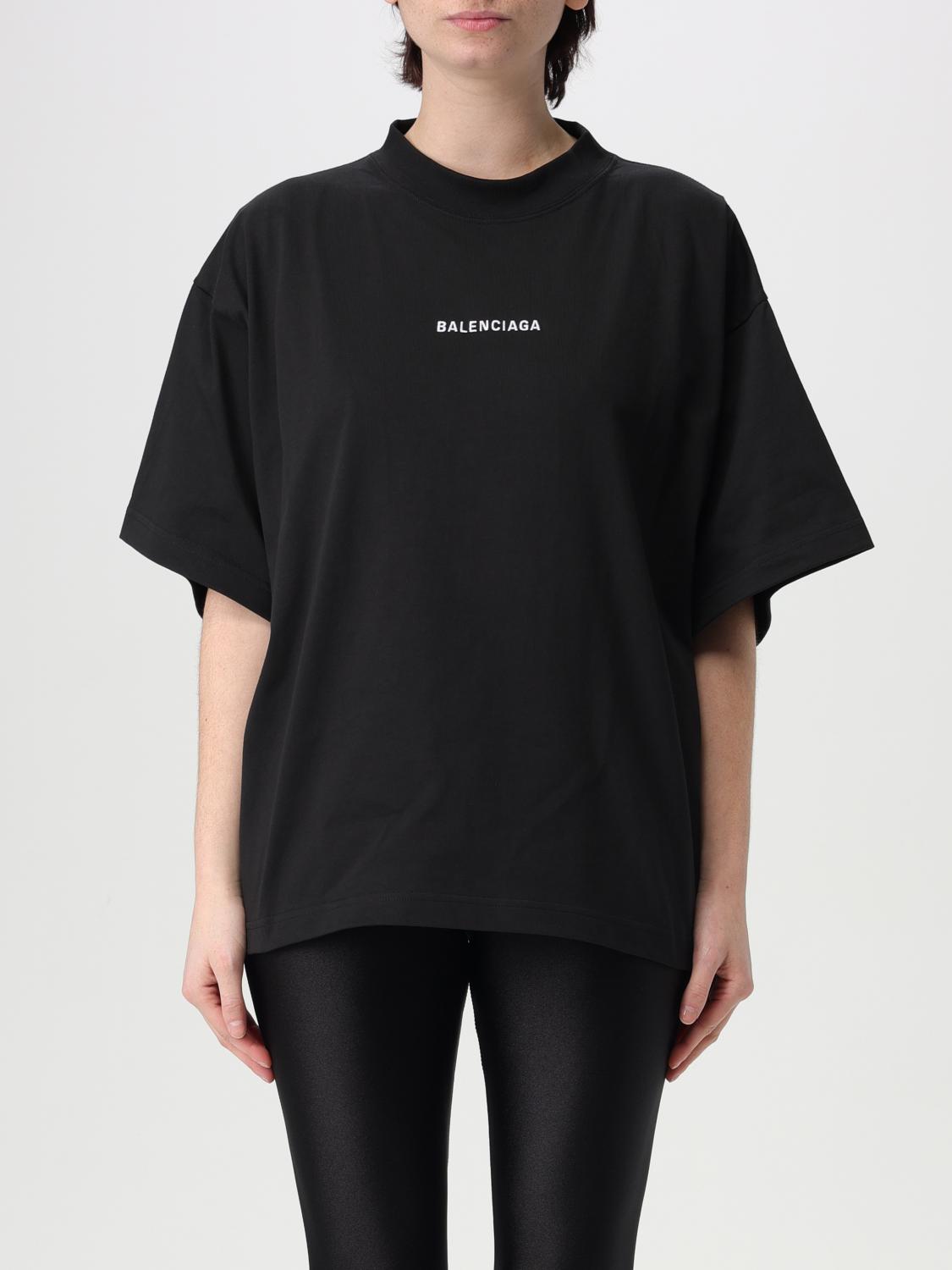 Balenciaga T Shirt Woman Black