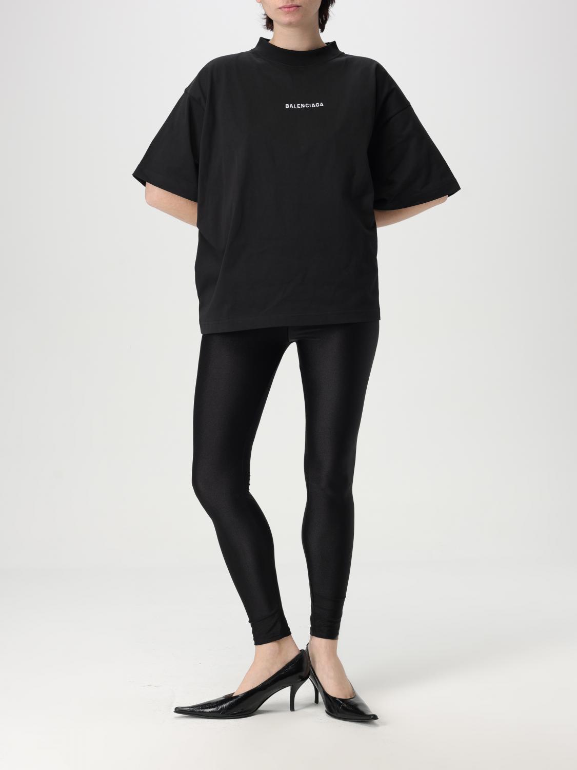 Balenciaga T Shirt Woman Black