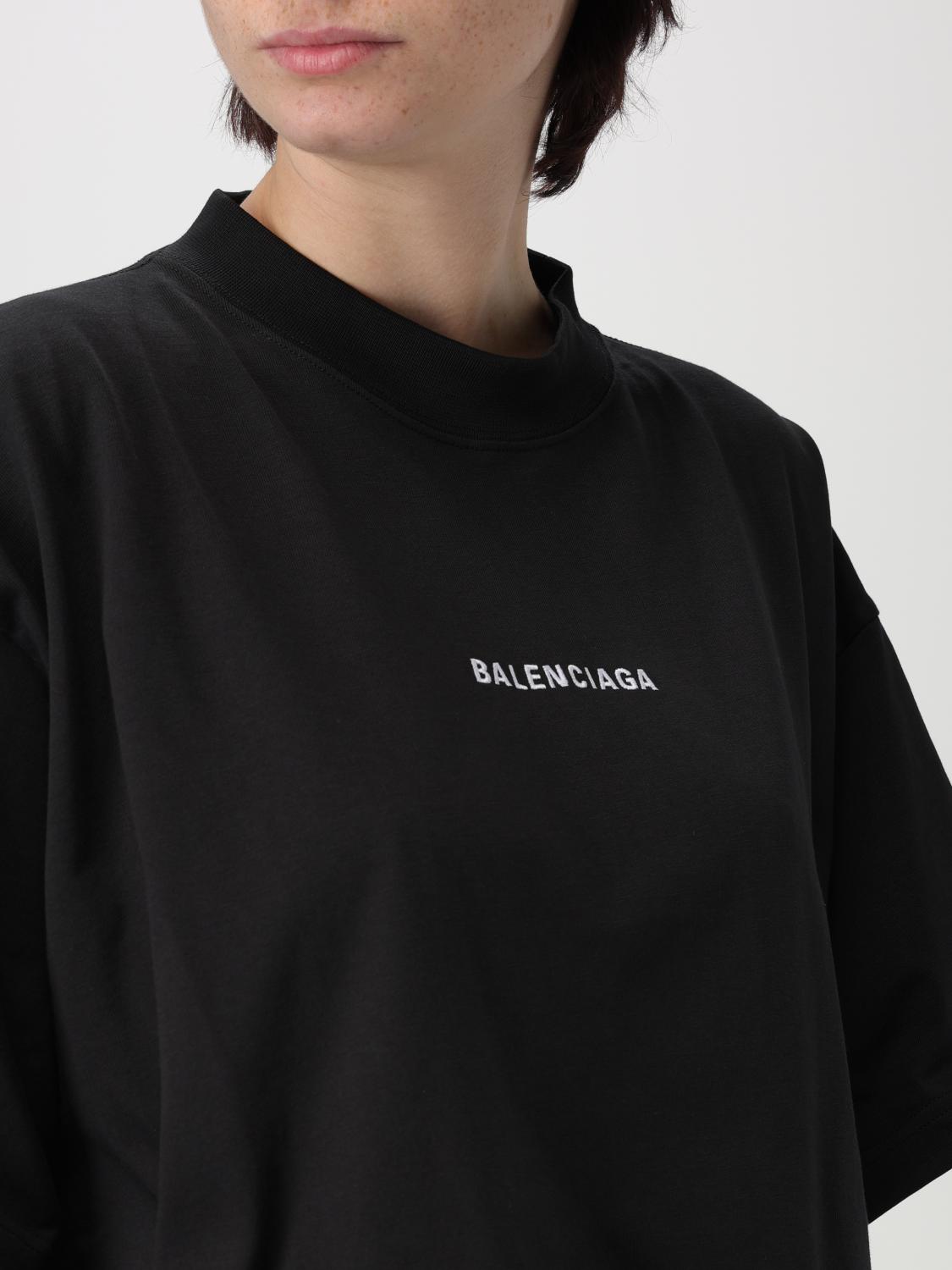 Balenciaga T Shirt Woman Black