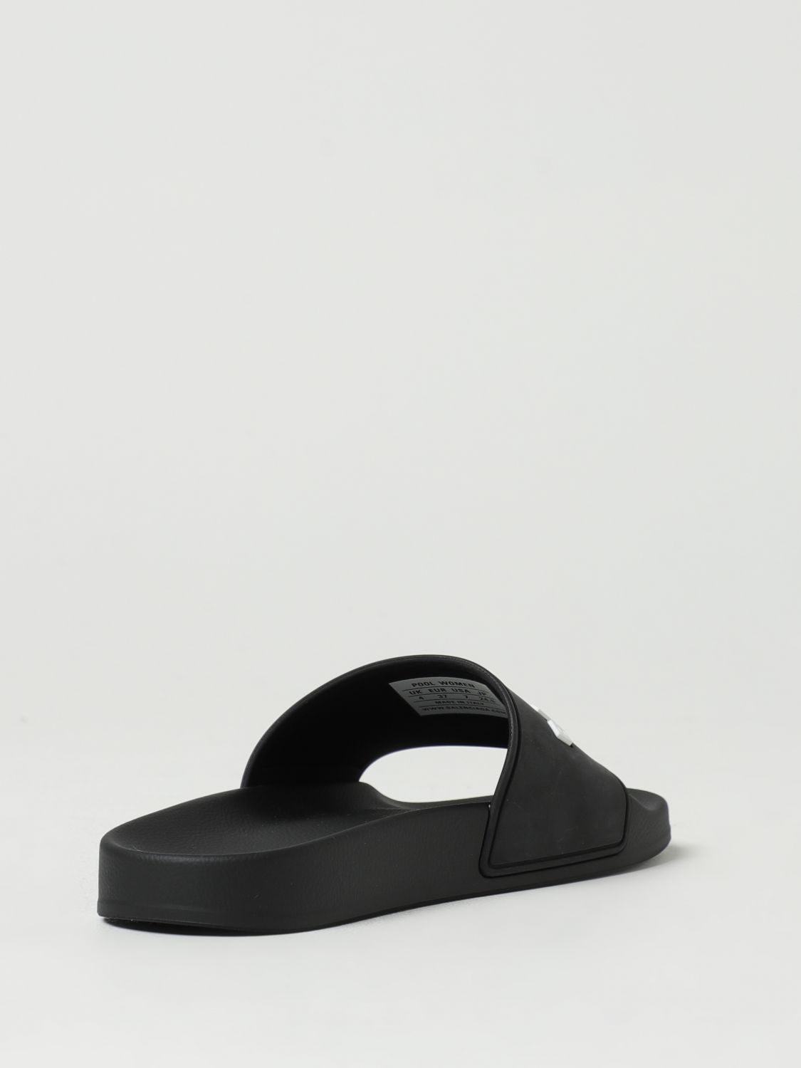 Balenciaga Flat Sandals Woman Black
