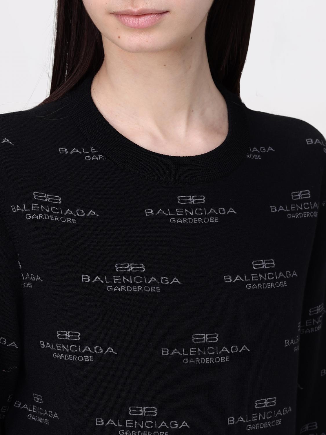 Balenciaga Sweater Woman Black