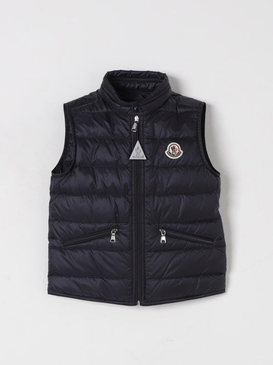 Moncler Waistcoat Kids Navy