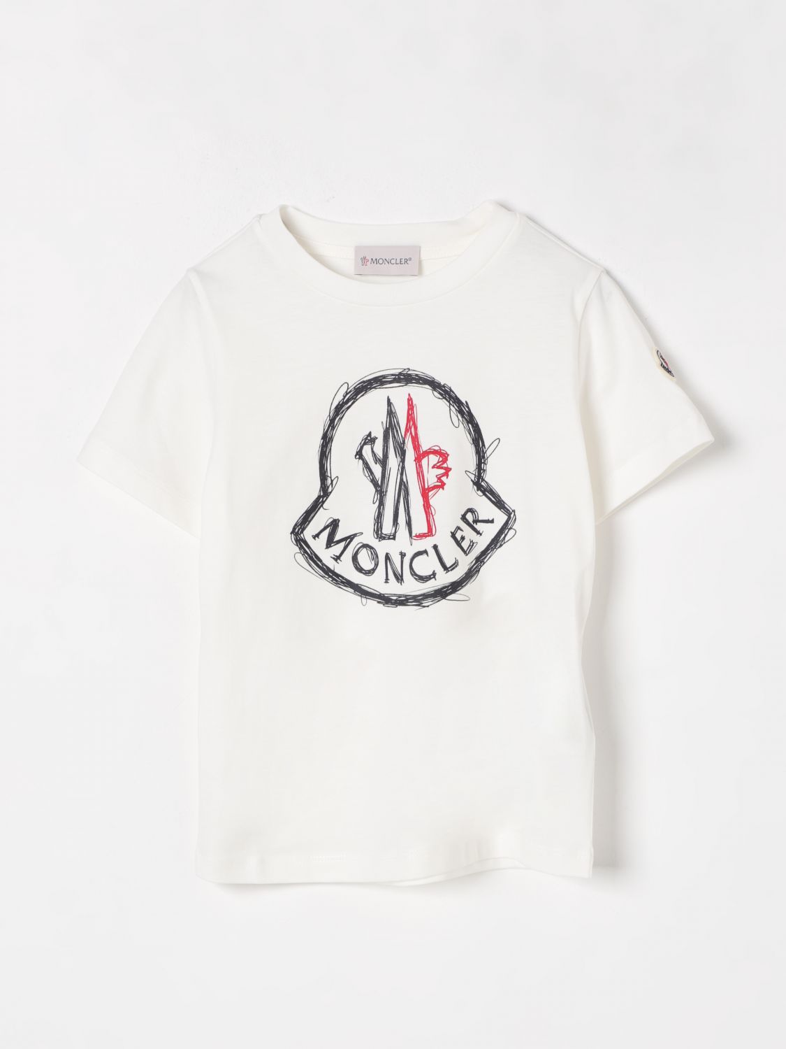 Moncler T Shirt Kids White