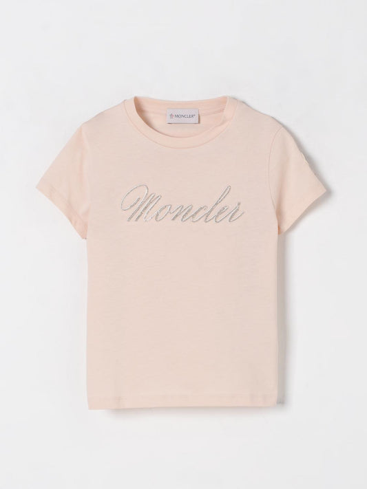 Moncler T Shirt Kids Blush Pink