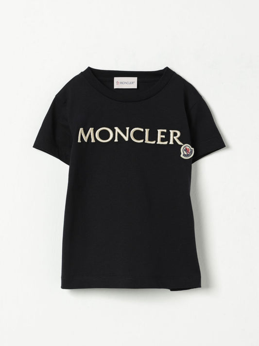 Moncler T Shirt Kids Yellow Cream