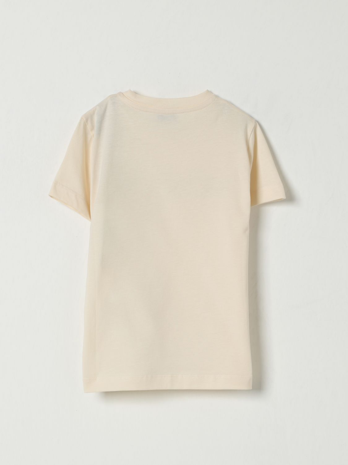 Moncler T Shirt Kids Yellow Cream