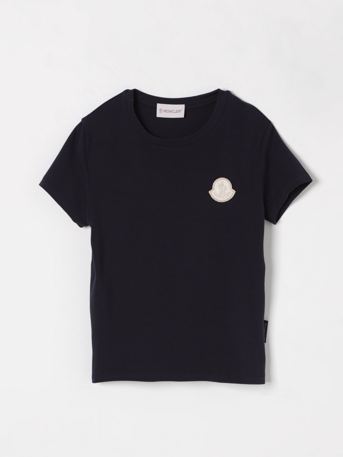 Moncler T Shirt Kids Navy