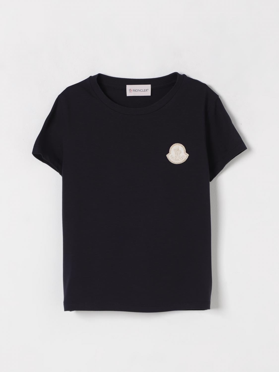 Moncler T Shirt Kids Navy