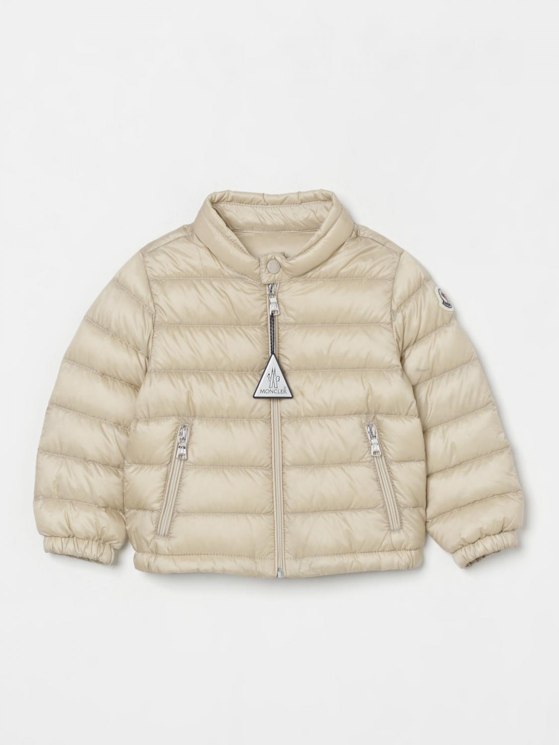 Moncler Jacket Kids Beige