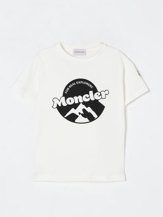 Moncler T Shirt Kids White