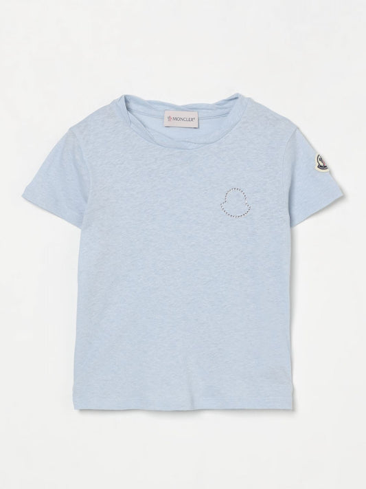 Moncler T Shirt Kids Turquoise