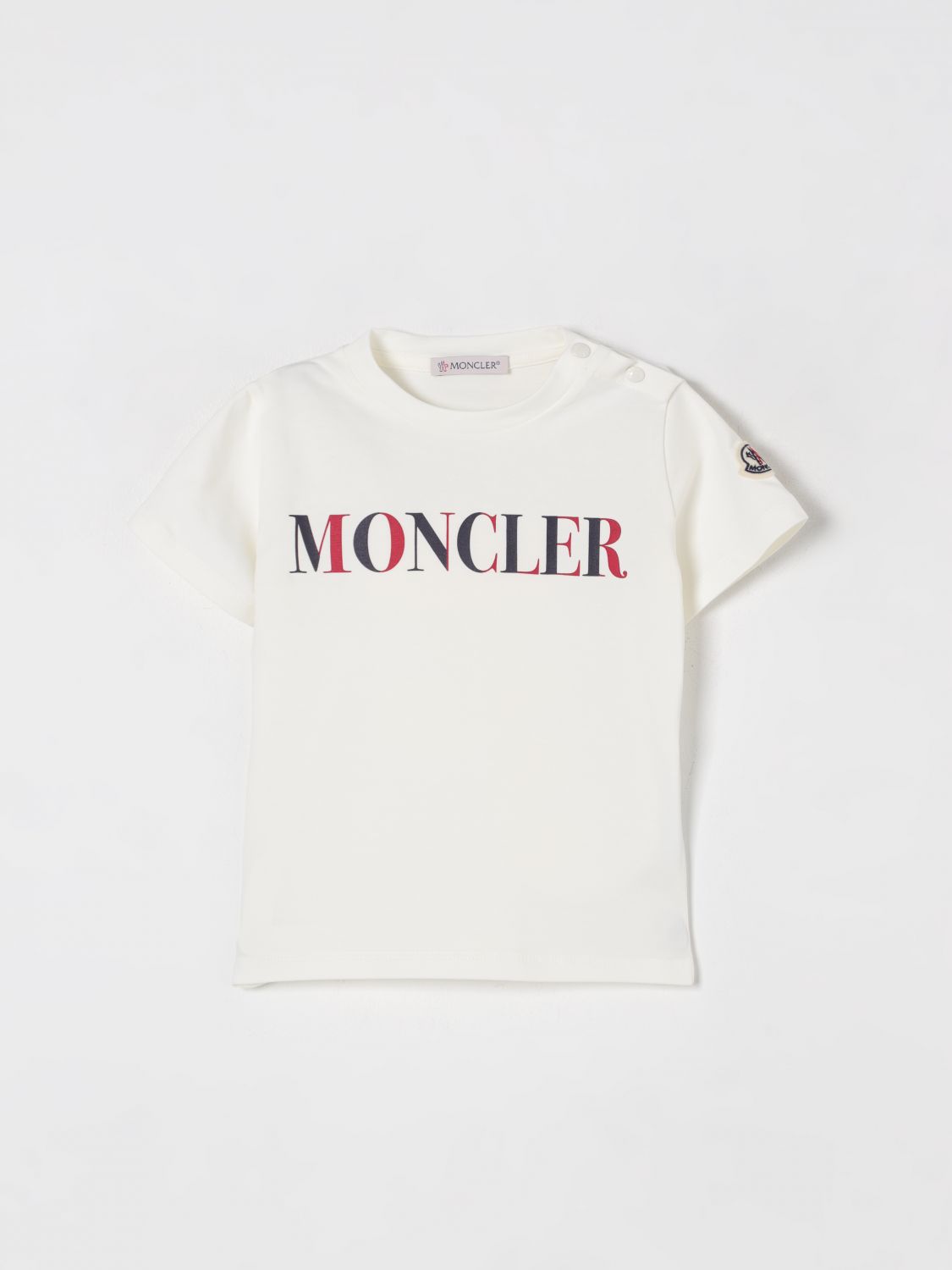 Moncler T Shirt Kids Yellow