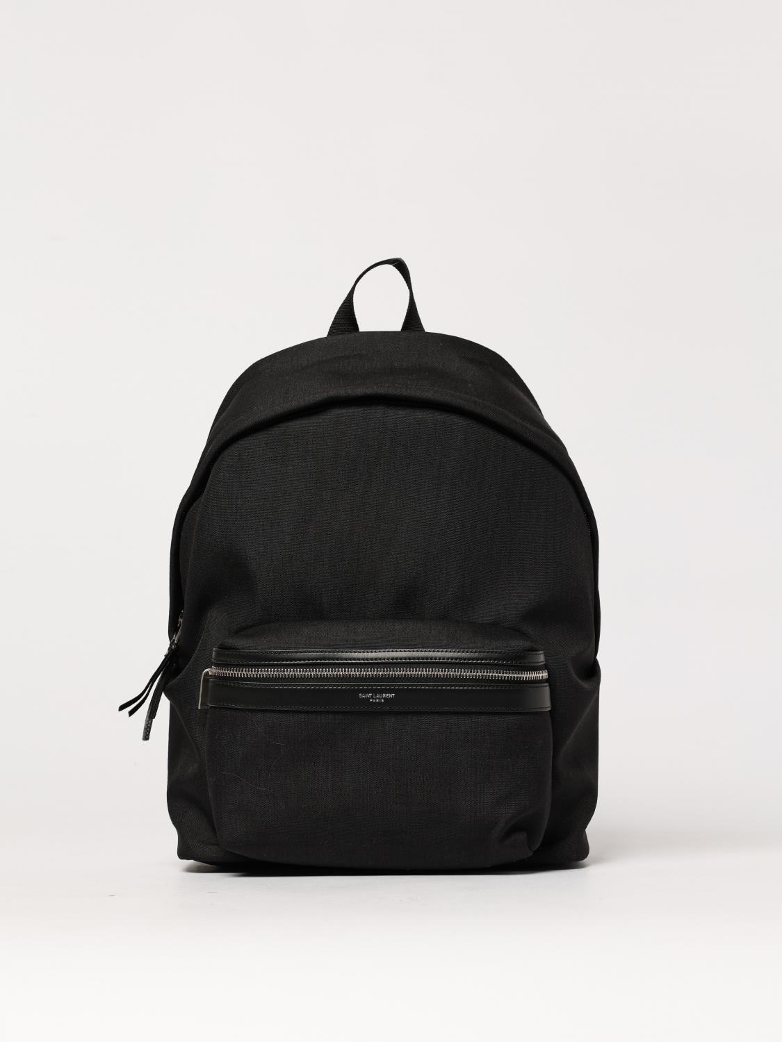 Saint Laurent Backpack Men Black
