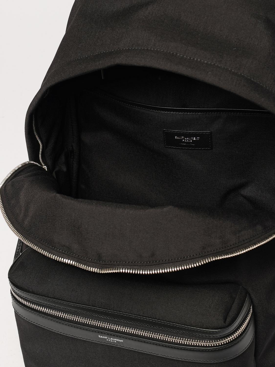 Saint Laurent Backpack Men Black