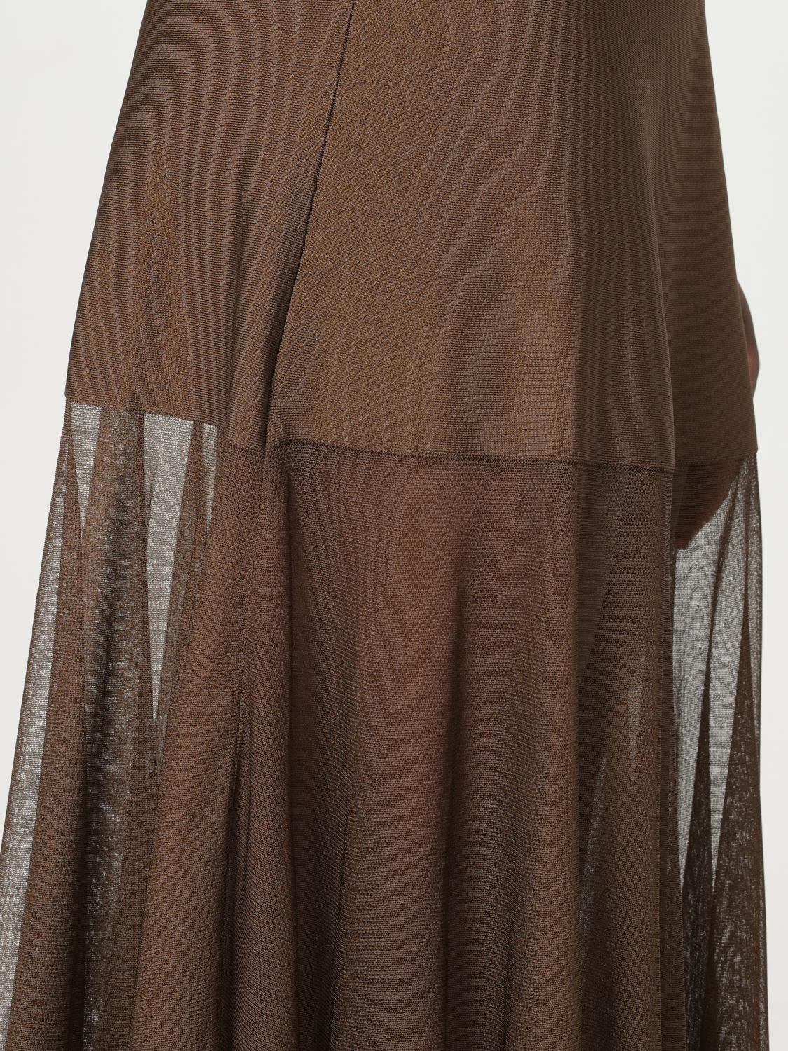 Fendi Dress Woman Brown