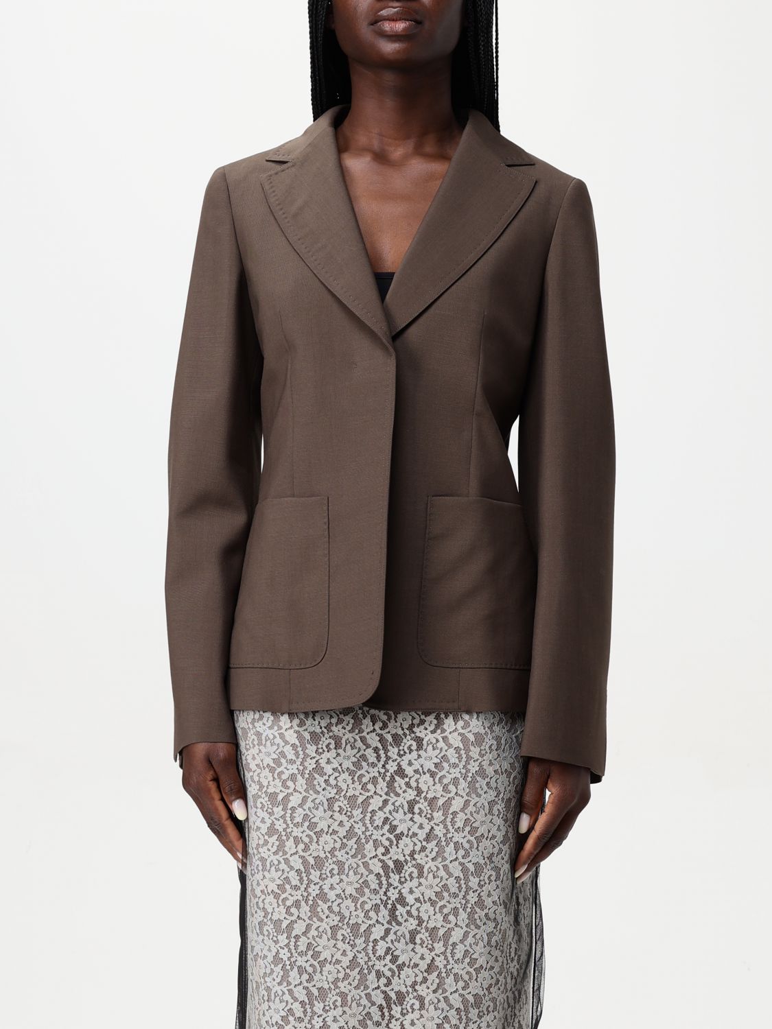 Fendi Blazer Woman Brown
