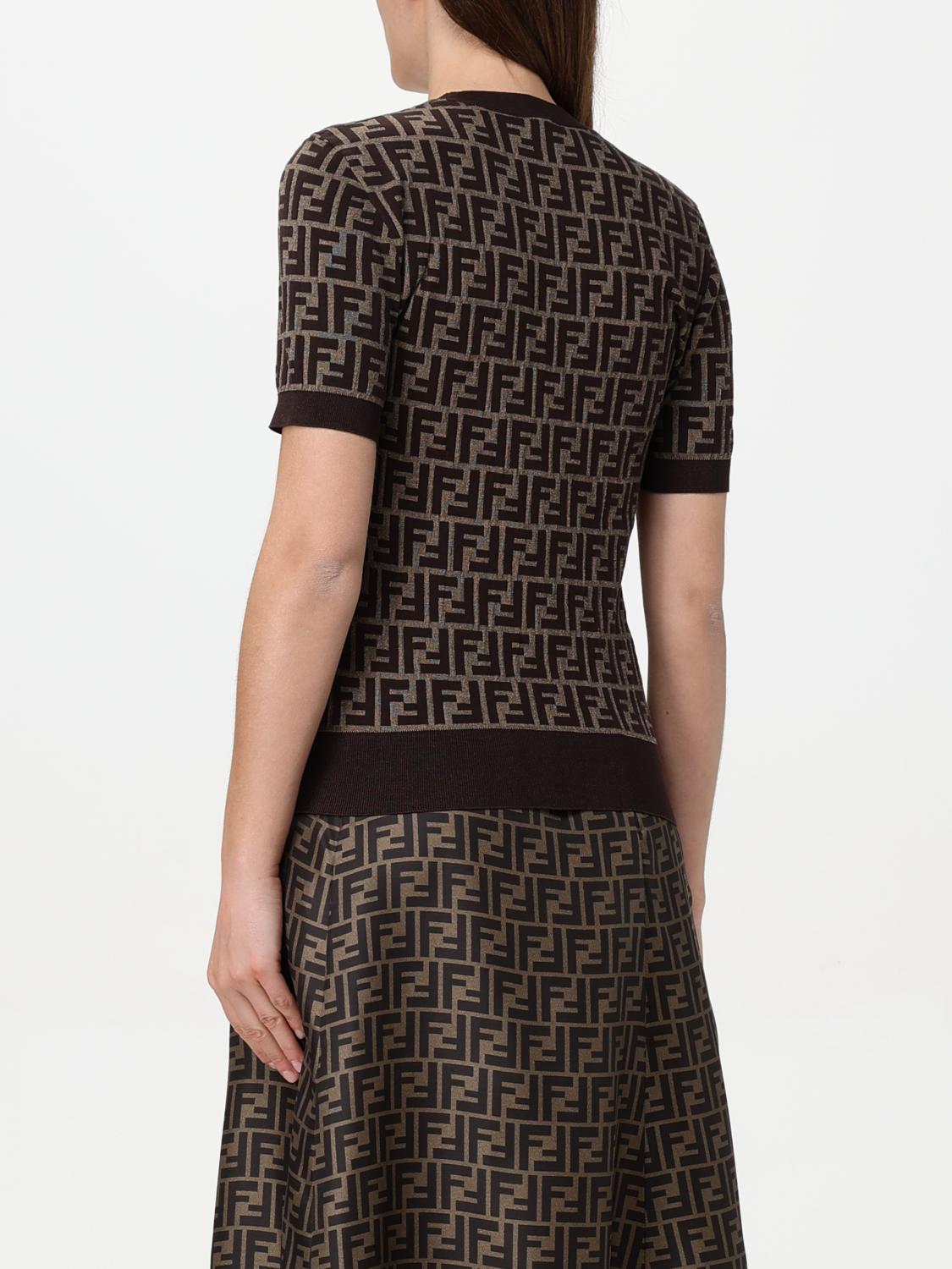 Fendi Sweater Woman Tobacco
