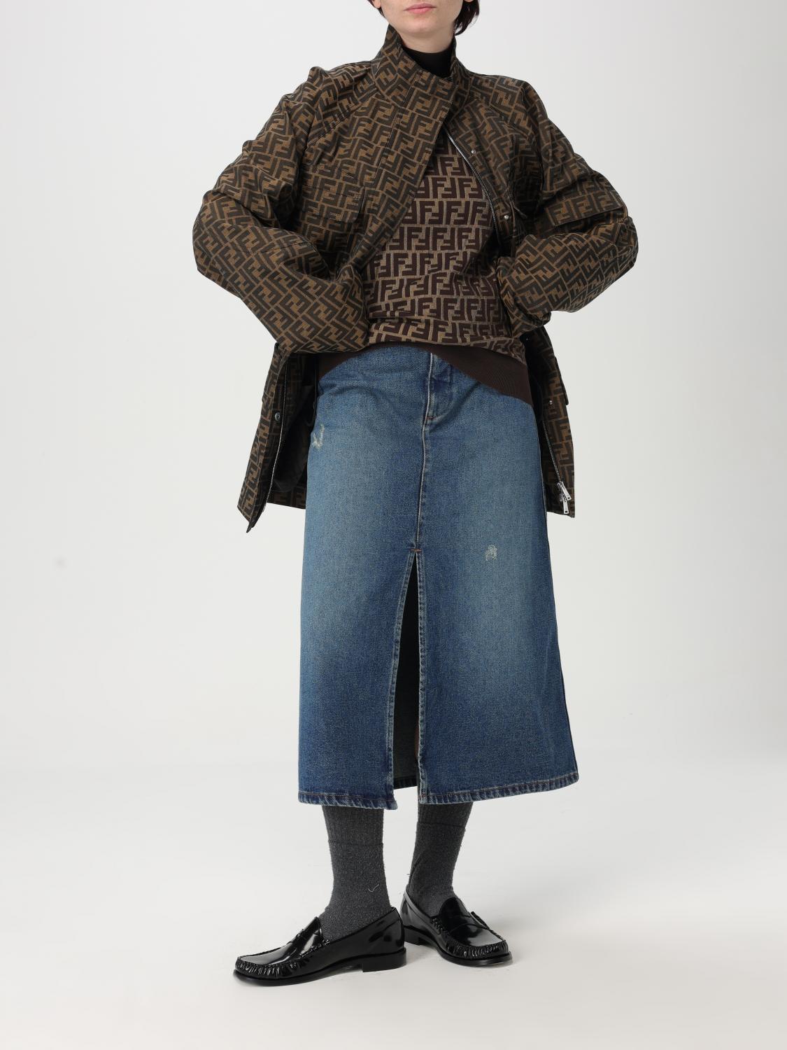 Fendi Sweater Woman Tobacco