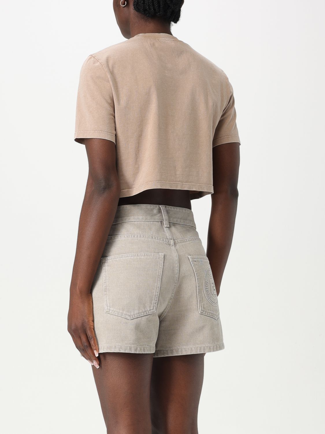 Fendi T Shirt Woman Beige