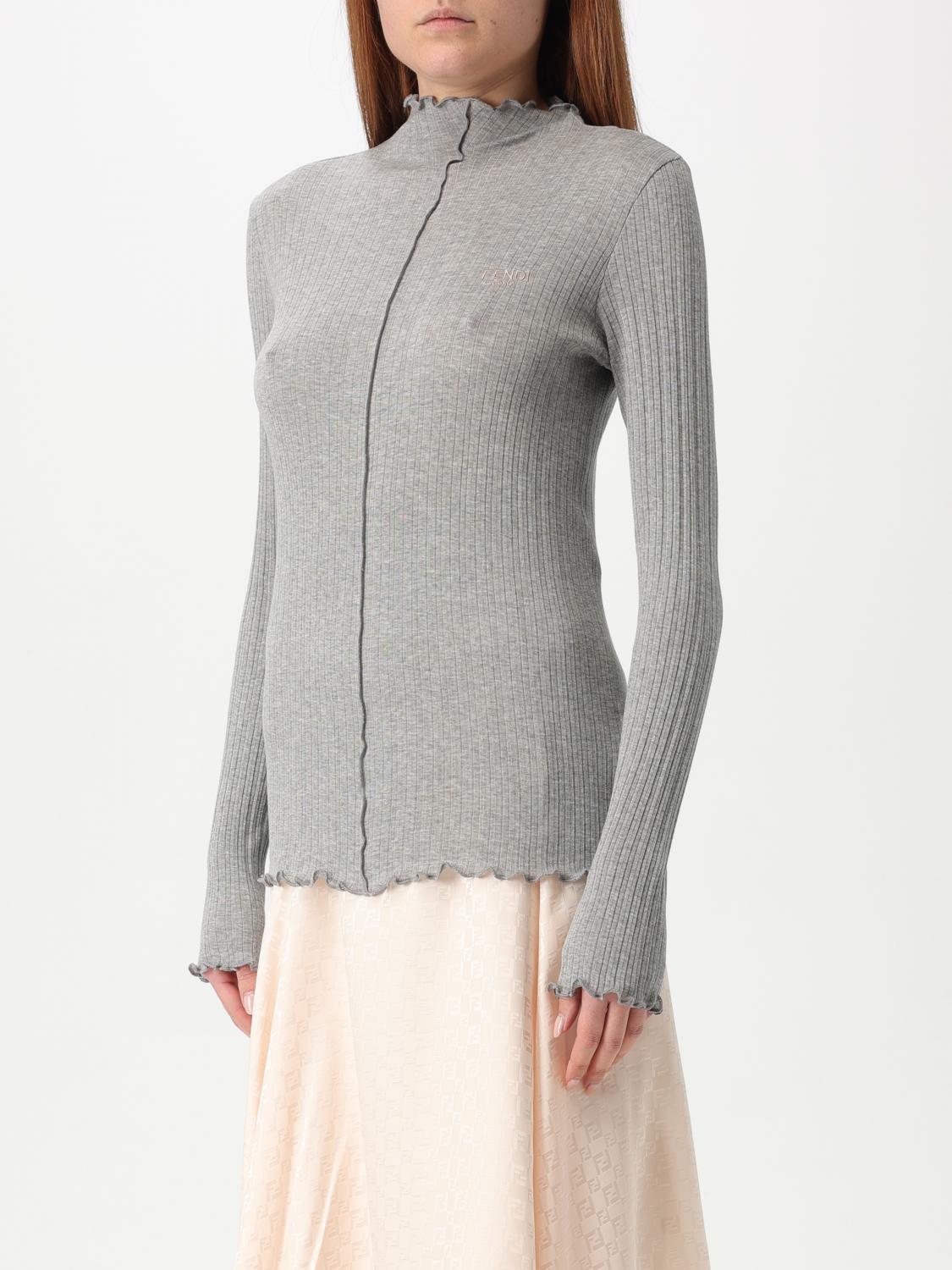 Fendi Sweater Woman Grey