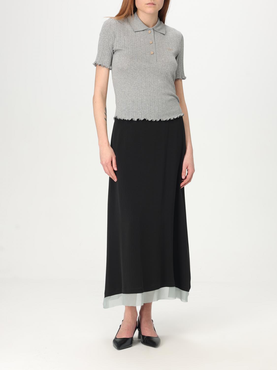 Fendi Polo Shirt Woman Grey